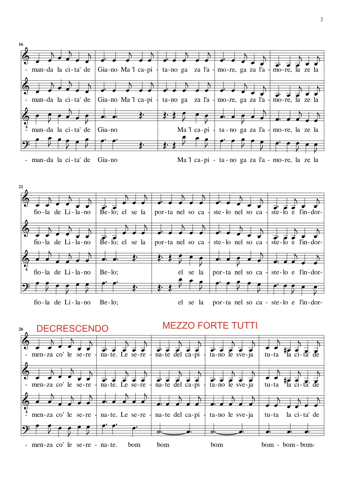 Spartito San Matio — pagina 2