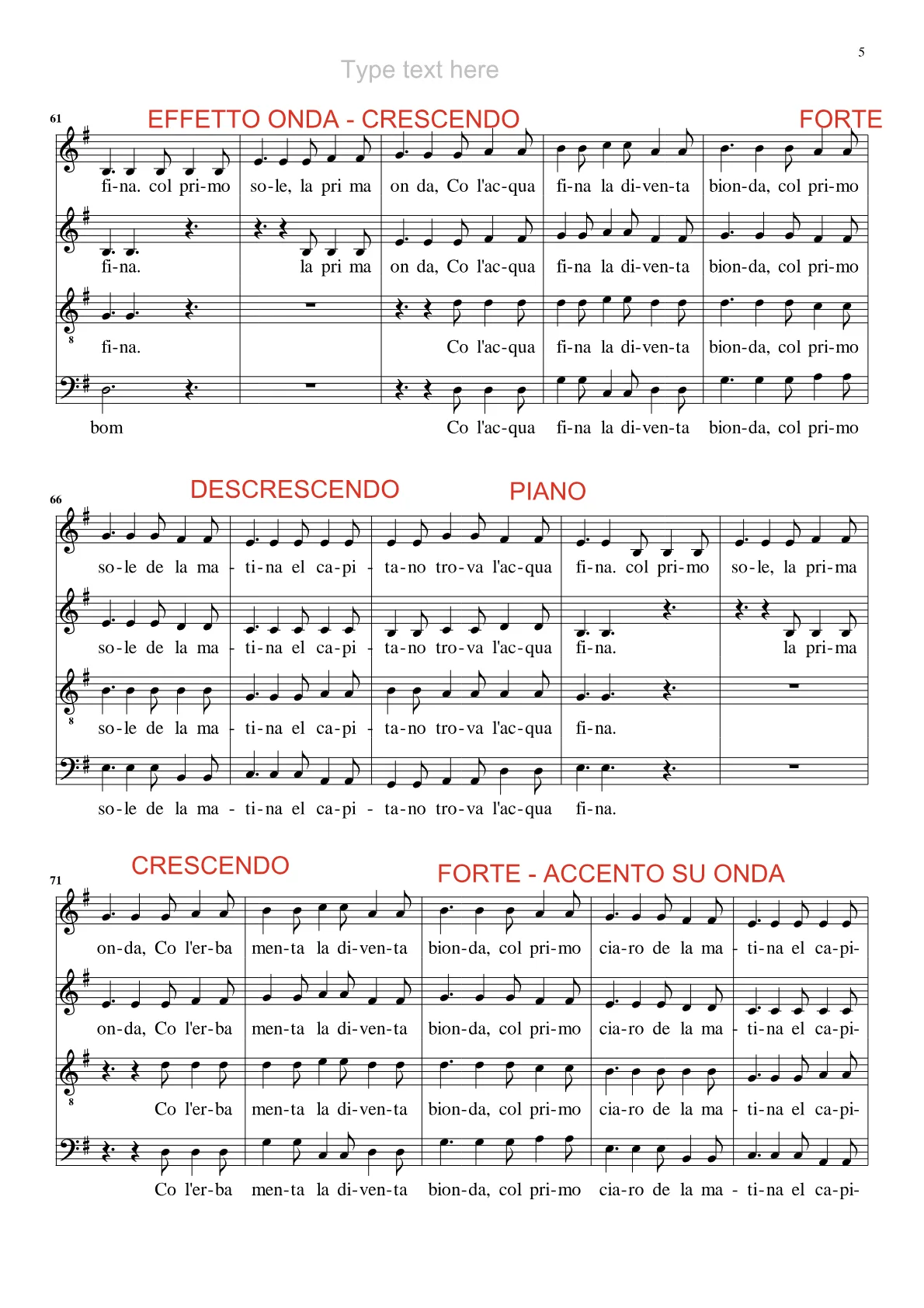 Spartito San Matio — pagina 5